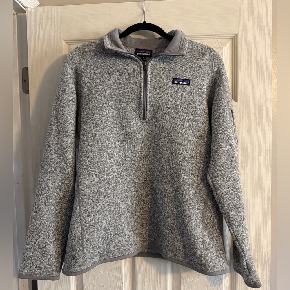 Patagonia Light Gray Better Sweater EUC